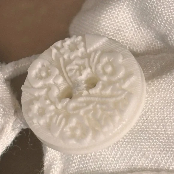 FARM Rio Eucalyptus Seed Fringe Detail Blouse XS NWT White Embroidered Boho Top - Picture 9 of 15